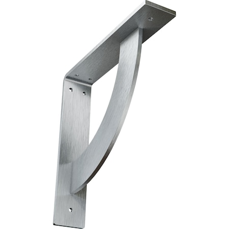 Bulwark Steel Bracket, Unfinished 2W X 10D X 10H